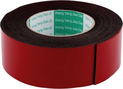 Лента клейкая 30ммx4м, двухсторонняя, (Автомобильный, строительный скотч) 