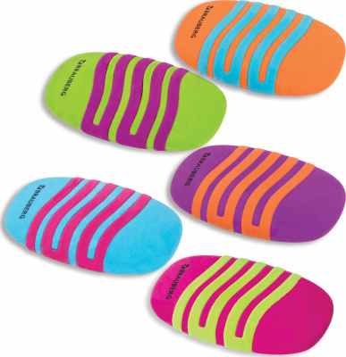 Ластик  58х33х13 мм, цвет ассорти,  "Mix Pro", BRAUBERG