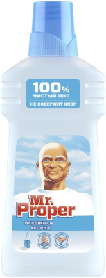 Средство моющее, универсальное для пола 500мл. Бережная уборка "Mr.Proper"