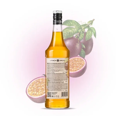 KALAM.KZ - Сироп Маракуйя Pinch&Drop, стекло, 1л., D=85, H=330мм