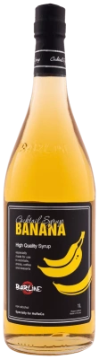 Сироп Банан (желтый), стекло, с дозатором, 1л Barline