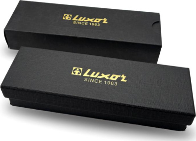 KALAM.KZ - Ручка шариковая 0,7мм, синяя, "Drino", в подарочной упаковке Luxor