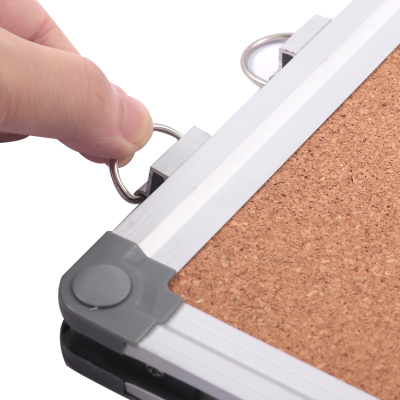 KALAM.KZ - Доска пробковая 90x120см, алюминиевая рамка Foska