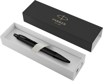 KALAM.KZ - Ручка шариковая Parker IM Achromatic Black, 1,0 мм М, синяя 2127618