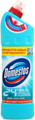 Чистящее средство для уборки, 750мл, дезинфиц.гель, Domestos Свежесть атлантики
