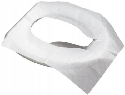 Бумажное индивидуальное покрытие на унитаз, 250шт