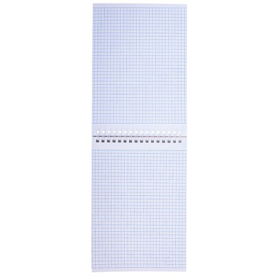 Блокнот 80л, А5,клетка, на гребне, пластиковая обложка, серия "Metallic - Розовый","Hatber"