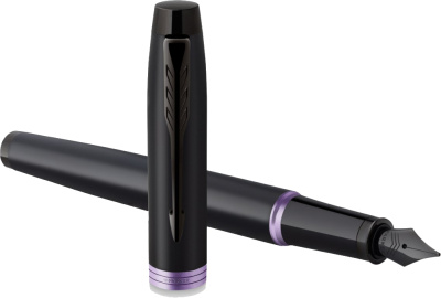KALAM.KZ - Ручка перьевая Parker IM Professionals Amethyst Purple BT, синяя, 0,8мм