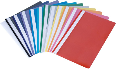 KALAM.KZ - Скоросшиватель пластиковый A4, 120/180мкм, светло-зеленый Donau, PBS