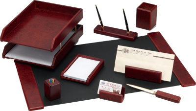 Набор настольный 9 предметов, красное дерево Good Sunrise