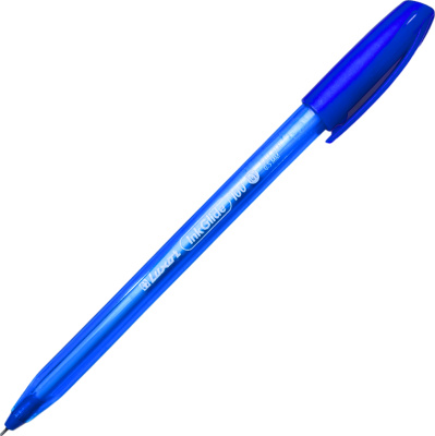 Ручка шариковая, 0,5мм, синяя, Luxor IncGlide ICY