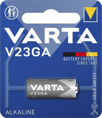 Батарейка V23GA, 12V, 8LR932 Electronics Lithium 50 мАч Varta