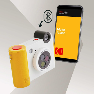 Фотоаппарат моментальной печати Kodak Smile+ белый