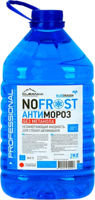 Очиститель стекол-зима, для автомобиля 5л Blue Dragon-30