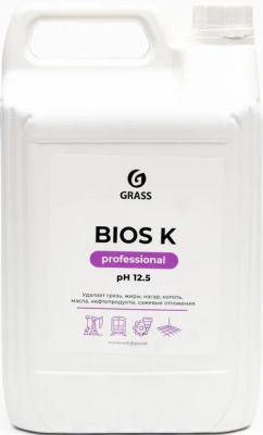 Средство чистящее концентрат, 5000мл Антижир PH12.5 Bios k Grass