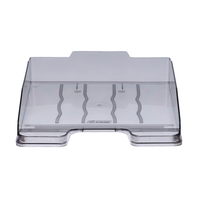 KALAM.KZ - Лоток горизонтальный А4, серый тонированный Стамм Эксперт