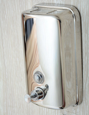 KALAM.KZ - Дозатор диспенсер для жидкого мыла, 500мл Хром