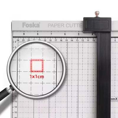 KALAM.KZ - Резак-гильотина, А3, 450x380мм, 10л, Foska