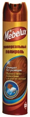 Полироль для мебели 300 мл Mebelux для любых поверхностей
