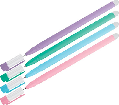 Ручка гелевая, 0.5мм, синяя, ПИШИ-СТИРАЙ OfficeSpace "Soda"