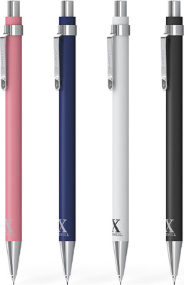 KALAM.KZ - Карандаш механический, 0.5мм, прорезиненный корпус, с ластиком Berlingo "X"