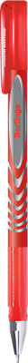 Ручка гелевая, 0,5мм, красная, Berlingo "G-Line"