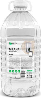 Мыло жидкое 5л Эконом в бутылке, "Milana"