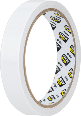 Лента клейкая 18ммx10м, двухсторонняя Deli