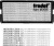 KALAM.KZ - Касса символов для самонаборных штампов Trodat 6005, 360 символов, высота 3 мм, шрифт русский
