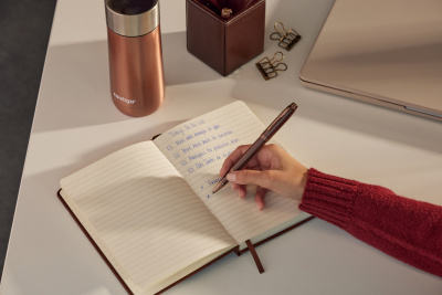 KALAM.KZ - Ручка роллерная Parker IM Professionals Monochrome Burgundy, черная, 0,5 мм F 2190513