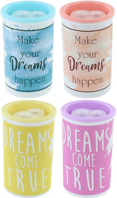 Точилка 2 отверстия, с контейнером, форма цилиндр, металл., пластик, KUM