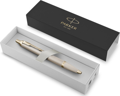 KALAM.KZ - Ручка шариковая Parker IM Professionals Monochrome Champagne 