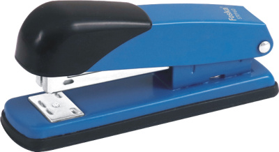 Степлер №24/6-26/6, 1-25л, металл, синий Foska