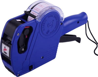 Этикет-пистолет для ценников 21x12мм синего цвета