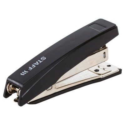 KALAM.KZ - Степлер №10, 1-10л, пластик, черный, STAFF