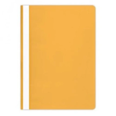 Скоросшиватель пластиковый A4, 120/180мкм, оранжевый Donau, PBS