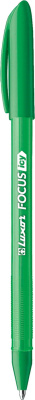 Ручка шариковая, 0.7мм, зеленая Luxor "Focus Icy"