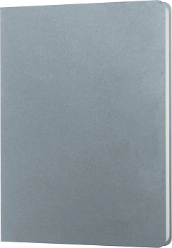 Ежедневник А5, датированный, 176л, линейка, иск кожа, Radiant, серо-синий,Эксмо