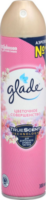 Освежитель воздуха 300мл, Glade "Цветочное совершенство"
