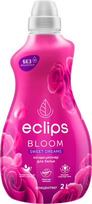 Кондиционер для белья 2л Eclips Bloom Нежность розы Sweet Dreams 