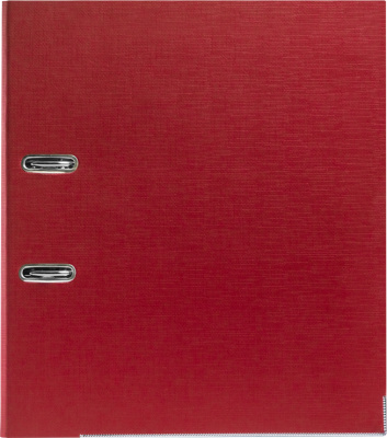 KALAM.KZ - Регистратор A4, 70мм, PVC/PVC, красный, Deluxe