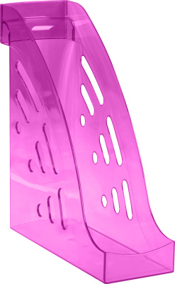 Лоток вертикальный А4, 95мм, тонированный, слива Стамм Эксперт