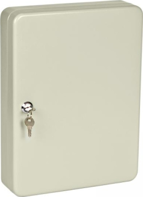 KALAM.KZ - Шкафчик для 140 ключей, 370x280x80мм, настенный, серый стальной ProfiOffice