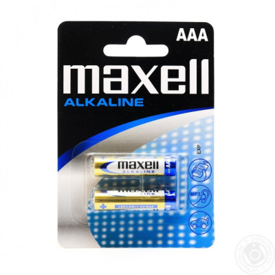 Батарейка AAA, 1.5V, Alkaline (блистер 2шт) Maxell