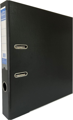 Регистратор A4, 55мм, PVC, черный Rexon