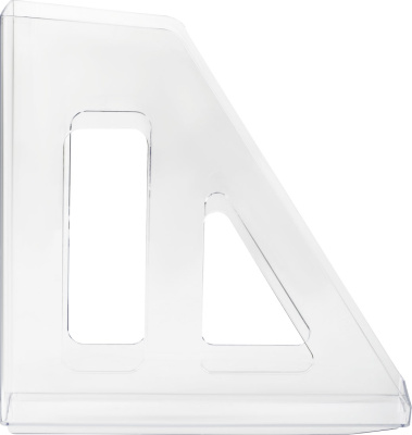 KALAM.KZ - Лоток вертикальный A4, 70мм, прозрачный Стамм Актив (ЛТ512)