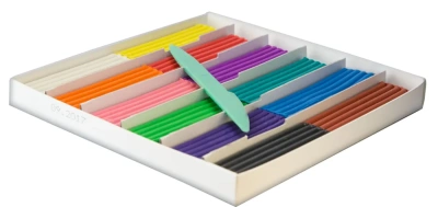 KALAM.KZ - Пластилин 12 цветов,со стеком, Луч