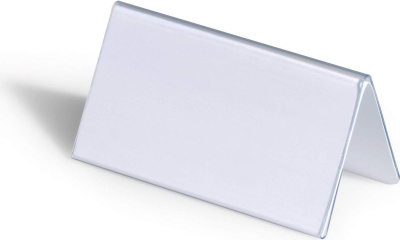 Указатель настольный, 52/104x100мм, двухсторонний, прозрачный Durable