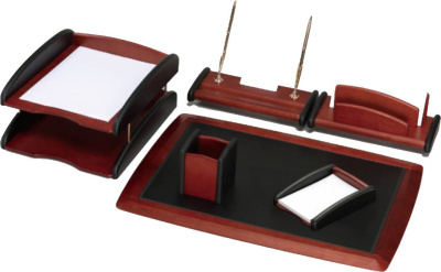 Набор настольный 6 предметов, красное дерево Good Sunrise