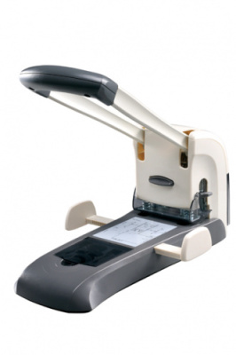 Дырокол на 2отверстия, 1-200л, металл. серый KW-trio